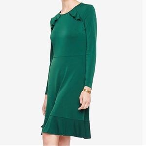 Ann Taylor Emerald Dress